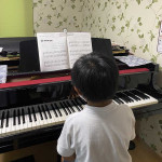 レッスンの様子②小学生男子